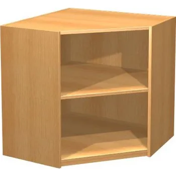 Policová skříň Kancelářská vnitřní rohová skříň otevřená policová – H89