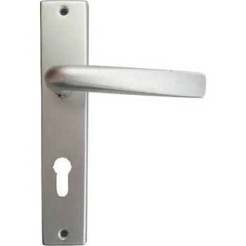 Stavebniny COBRA FLAT PZ90 F1 stříbrný elox