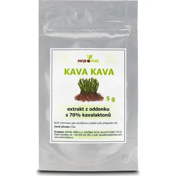 Recenze Energie života Kava Kava pepřovník extrakt 70% kavalaktonů 5 g Přírodní produkt Recenze Energie života Kava Kava pepřovník extrakt 70% kavalaktonů 5 g