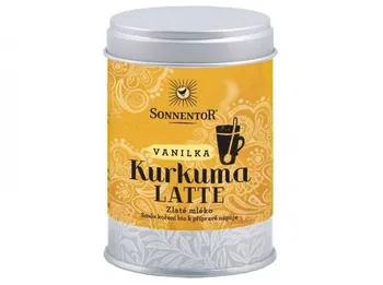 Instantní nápoj Sonnentor Kurkuma Latte vanilka bio dóza 60 g