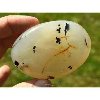 Přírodní kámen Achát dendritický 130g