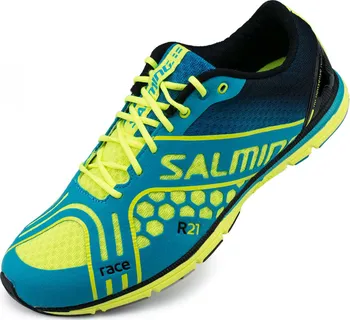 Dámská běžecká obuv Salming Race Women modrá/žlutá