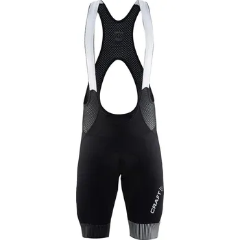 cyklistické kraťasy Recenze Craft Verve Glow Bib černé/bílé M