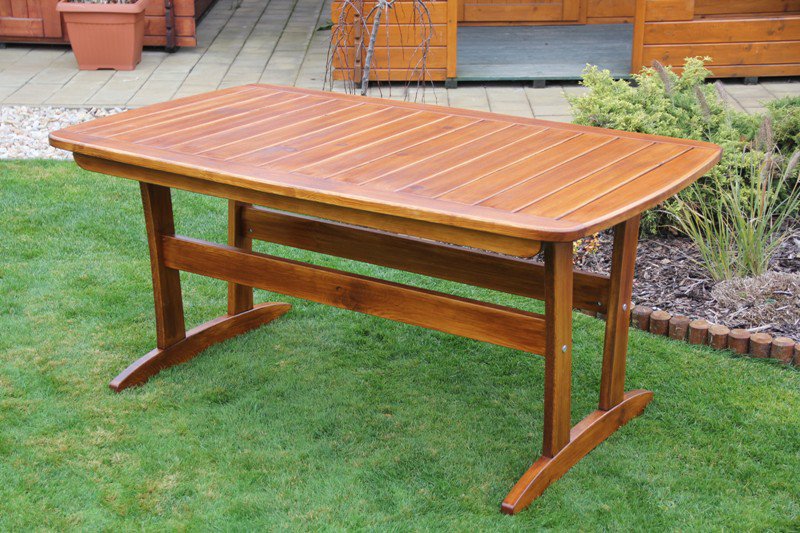 Zahradní masivní stůl RULEN malý (Český výrobek)