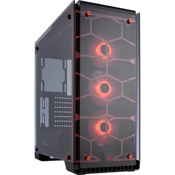 PC skříň Corsair Crystal Series 570X Glass červená 