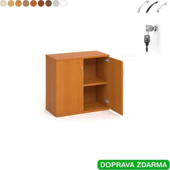 Policová skříň SZ 2 80 01 Hobis Strong - Skříň uzamykatelná, dveře plné