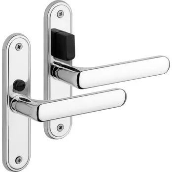 Dveřní kování Rostex Exclusive mezipokojové kování - Cr nerez