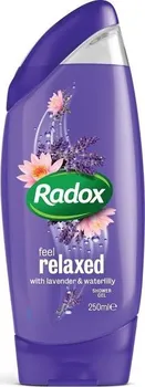 Sprchový gel Radox Feel Relaxed Lavender & Waterlilly 250 ml