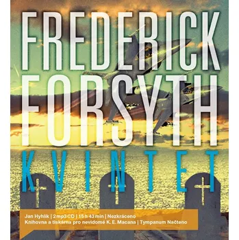 Kvintet - Frederick Forsyth (čte Jan Hyhlík) [2CDmp3]