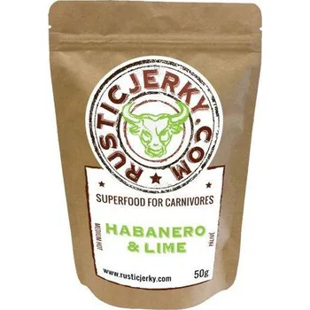 Sušené maso Rustic Jerky Habanero Lime 50 g