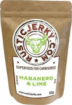 Sušené maso Rustic Jerky Habanero Lime 50 g