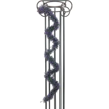 umělá květina Euro Palms trávová girlanda 180 cm růžová