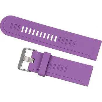 Ostatní příslušenství k chytrým hodinkám eses Silikonový řemínek pro Garmin Tactix - Fialový