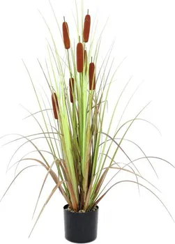 Umělá květina Euro Palms Typha angustifolia výška 120 cm
