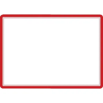 Rám na obraz TARIFOLD Magneto - samolepicí rámeček, A3, [2 ks] - červený