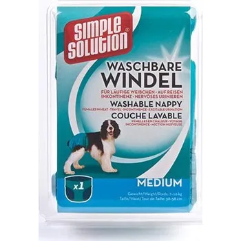 Simple Solution Pratelné plenky pro psy, velikost M