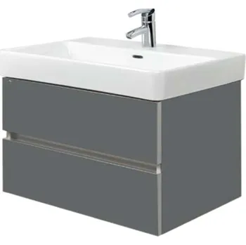 Koupelnový nábytek Křišťál - spodní skříňka pod umyvadlo Laufen Pro S Compact 60 cm, 2 zásuvky, závěsná KRC60ZZxy