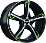 Ronal R62 green 7,5x18 5x108 ET50