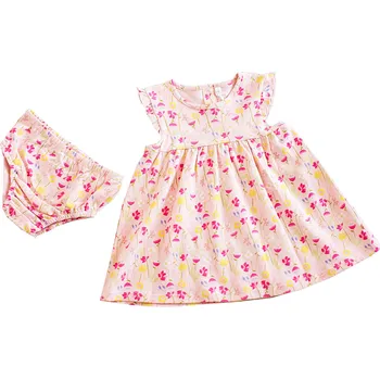 Kojenecké šaty MiNi B Kojenecké šaty s květy 2 Velikost: 74