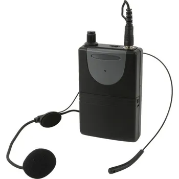 Mikrofon QTX náhlavní sada VHF pro QR+QXPA reproduktory 174,1 MHz