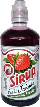 Sirup Cukrstop česká jahoda 650 g