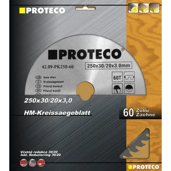 Pilový kotouč Proteco Kotouč pilový SK 190 x 2,4 x 30 40 z
