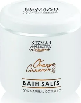 Koupelová sůl Hristina Přírodní koupelová sůl pomeranč & skořice 500 g