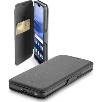 Pouzdro na mobilní telefon CellularLine Book Clutch pro Huawei P20 Lite černé