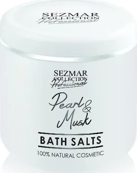 Koupelová sůl Hristina Přírodní koupelová sůl perla & pižmo 500 g