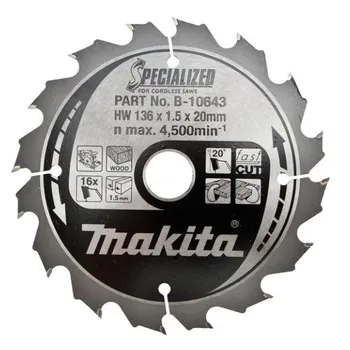 Pilový kotouč Makita B-10643 136 x 16 mm Z