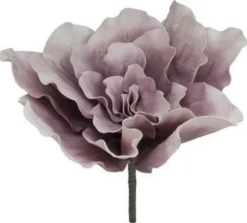 Umělá květina Euro Palms obří květina růže 80 cm růžová