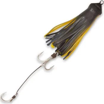 Umělá nástraha Black Cat Smelly Teaser Black Yellow 120 g