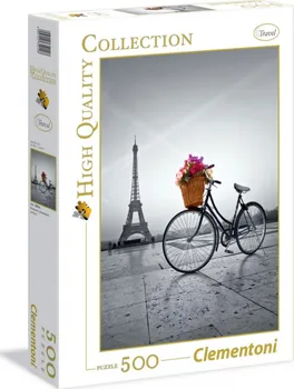 Puzzle Clementoni Puzzle Romantická promenáda v Paříži 500 dílků