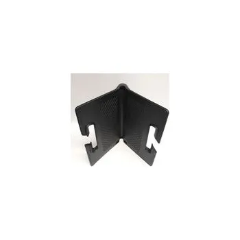 Podlahová lišta Ochranný roh 130x100mm, černý