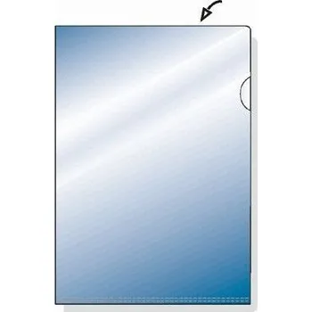 Obal zakládací L A4, 180 mic, modrý, 10 ks