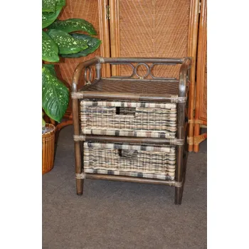 Komoda Axin Trading ratanová Komoda 2 zásuvky č.1248