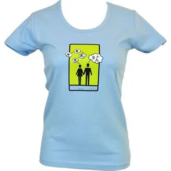 Dap Sport triko dámské Dvojice, modrá, L