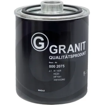 Hydraulický filtr Granit 8002075 hydraulický filtr na traktor Claas, Massey Ferguson PMHF7541, W1428