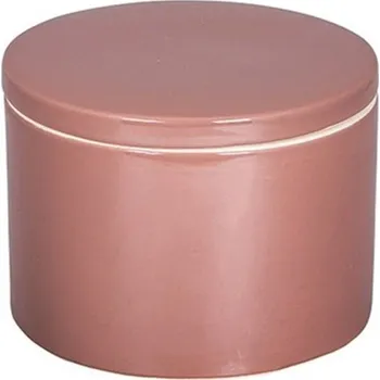 Dóza na potraviny Keramická dóza Broste CAROL P.15cm starorůžová