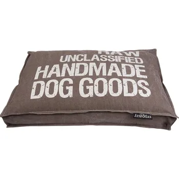 Pelíšek pro psa Luxusní pelíšek pro psa Lex & Max Raw 120 x 80 cm | hnědý