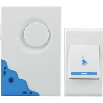 Domovní zvonek BEZDRÁTOVÝ ZVONEK NA BATERIE (Zvonek s dosahem až 80 m na volném prostranství. Na výběr ze 32 druhů melodií. )