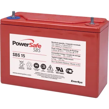 Trakční baterie Enersys PowerSafe SBS 15, 12V, 14Ah (SBS15)
