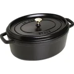 Hrnec STAUB oválný 33cm černý 6,7l