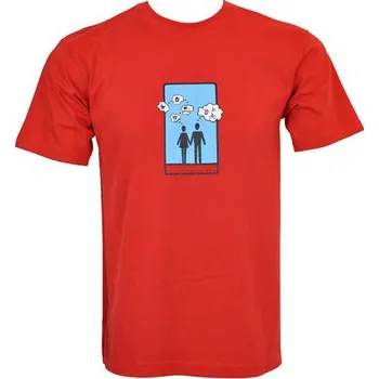 Pánské tričko Dap Sport triko pánské Dvojice, červená, XXL