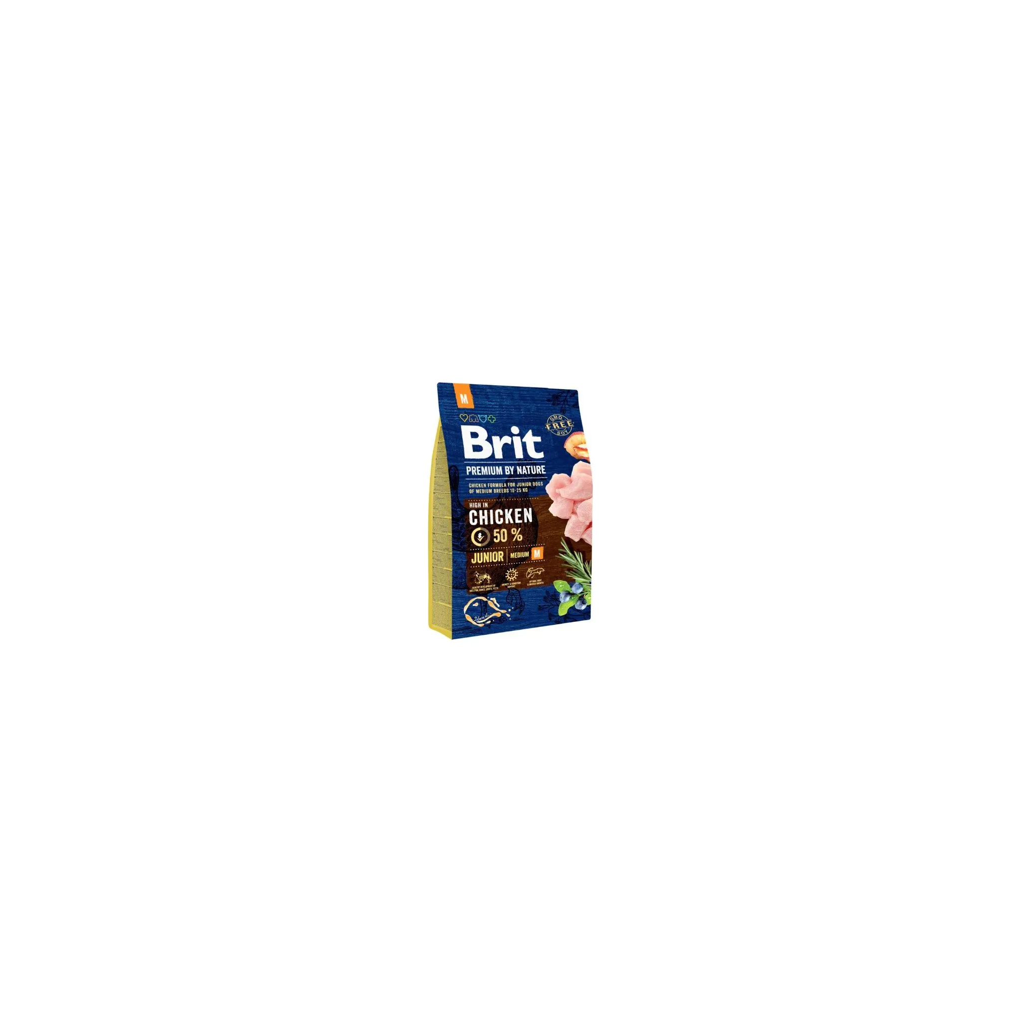 Fotografie 1 - Krmivo pro psa Brit Premium by Nature Junior M 3 kg