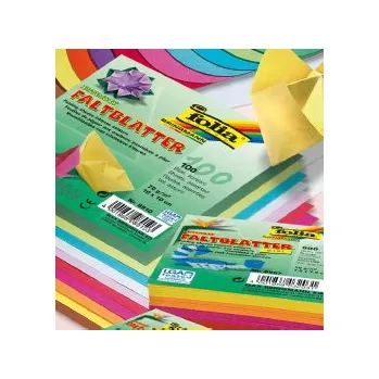 Barevný papír Folia Origami papír - oboustraný 15x15cm