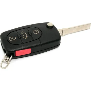 Autoklíč klíč AUDI 3 tlačítka + panic 9204