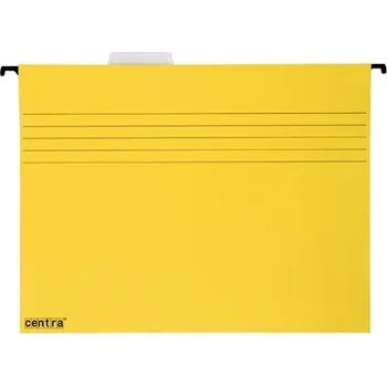 Složka závěsná Centra, žlutá (25 ks)