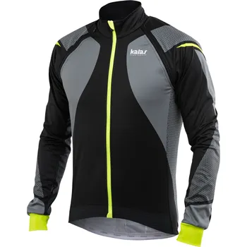 Cyklistická bunda Kalas Titan X8 Mission Light fluo/černá