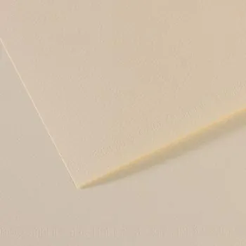 Výtvarný papír Canson Pastelový papír 160g - č.335 Bílá Velikost: A4